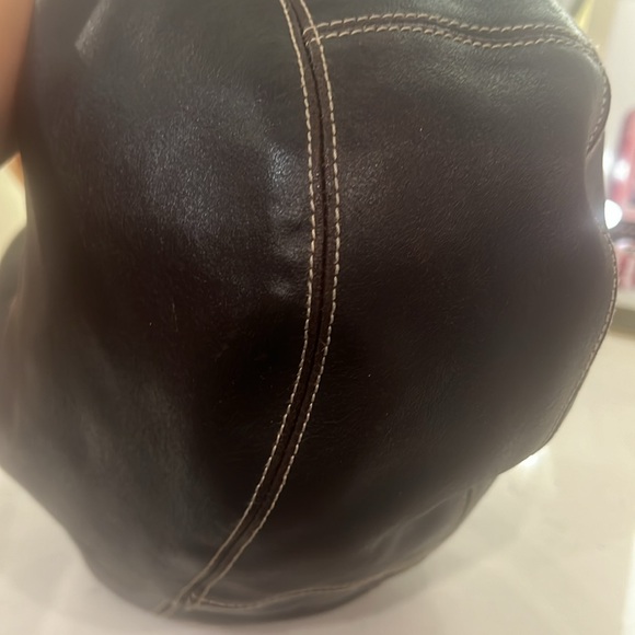 Furla Shoulder Bag genuine leather. Made in Italy, brown - Picture 14 of 17